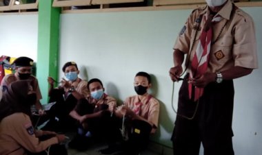 SMK Tamansiswa Jetis Yogyakarta Adakan Perkemahan Akhir Tahun di Bumi Perkemahan Dewi Tinalah